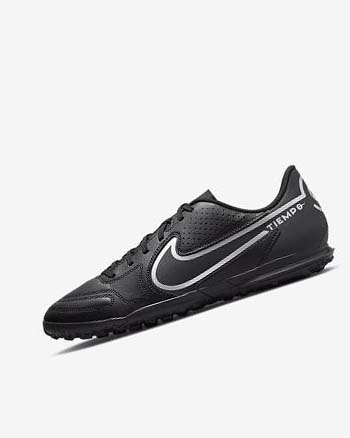 Nike Tiempo Legend 9 Club TF Negros Grises Oscuro Negros | MX 3020